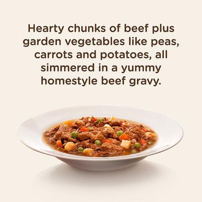 Show full view: Rachael Ray Nutrish Hearty Beef Stew Grain-Free + Beef Stroganwoof Wet Dog Food slide 4 of 10