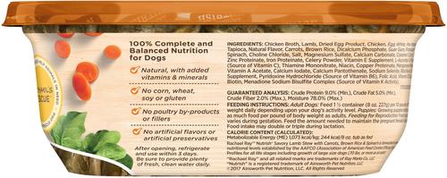 Show full view: Rachael Ray Nutrish Hearty Beef Stew + Savory Lamb Stew Wet Dog Food slide 7 of 9