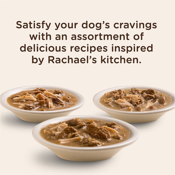 Show full view: Rachael Ray Nutrish Hearty Recipes Variety Pack Wet Dog Food, 8-oz tub, case of 6 slide 4 of 9