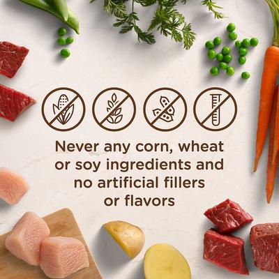 Show full view: Rachael Ray Nutrish Hearty Recipes Variety Pack Wet Dog Food, 8-oz tub, case of 6 slide 5 of 9