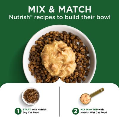 Show full view: Rachael Ray Nutrish Indoor Complete Chicken, Lentils & Salmon Recipe Dry Cat Food, 14-lb bag slide 8 of 13