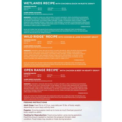 Show full view: Rachael Ray Nutrish PEAK Adventure Variety Pack + Hearty Beef Stew Wet Dog Food slide 4 of 9