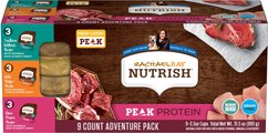 Rachael Ray Nutrish PEAK Grain-Free Adventure Variety Pack Wet Dog Food, 3.5-oz, case of 9