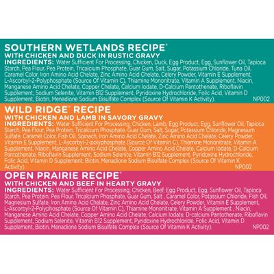 Show full view: Rachael Ray Nutrish PEAK Grain-Free Adventure Variety Pack Wet Dog Food, 3.5-oz, case of 9 slide 7 of 12
