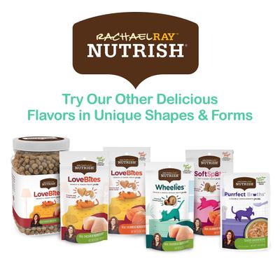 Show full view: Rachael Ray Nutrish Purrfect Broths Grain-Free Classic Chicken Recipe Cat Food Topper, 1.4-oz pouch, case of 24 slide 8 of 10