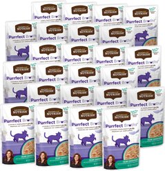 Rachael Ray Nutrish Purrfect Broths Lickable Complements Creamy Chicken Bisque Recipe Wet Cat Food Topper, 1.4-oz pouch, case of 24