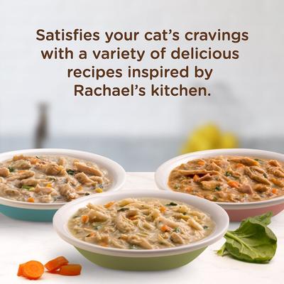Show full view: Rachael Ray Nutrish Purrfect Entrees Grain-Free Variety Pack Wet Cat Food, 2-oz, case of 12 slide 5 of 10