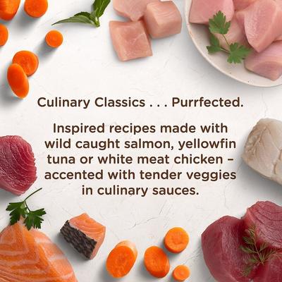 Show full view: Rachael Ray Nutrish Purrfect Entrees Grain-Free Variety Pack Wet Cat Food, 2-oz, case of 12 slide 6 of 10