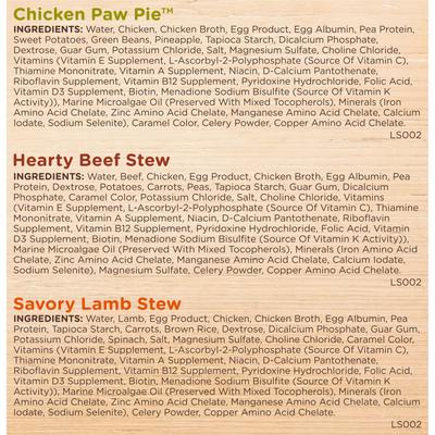 Show full view: Rachael Ray Nutrish Savory Favorites Variety Pack Wet Dog Food, 8-oz tub, case of 6 slide 9 of 12