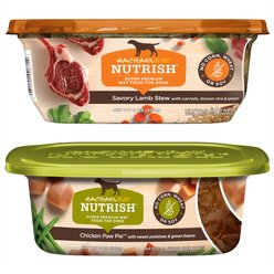 Rachael Ray Nutrish Savory Lamb Stew + Chicken Paw Pie Wet Dog Food slide 1 of 9