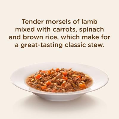 Show full view: Rachael Ray Nutrish Savory Lamb Stew + Chicken Paw Pie Wet Dog Food slide 5 of 9