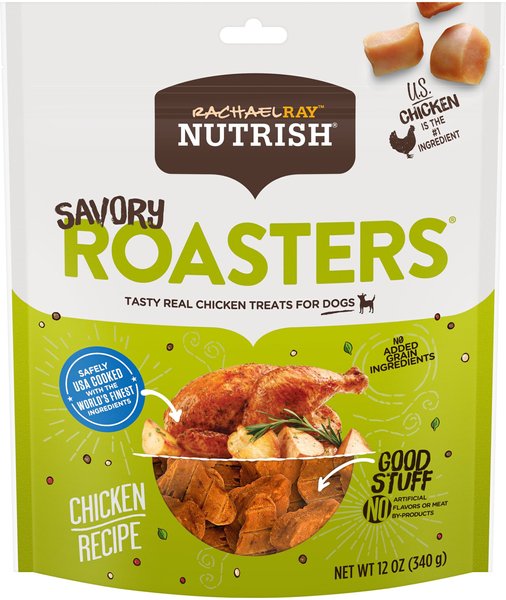 Rachael Ray Nutrish Savory Roasters Grain Free Roasted Chicken Recipe Dog Treats