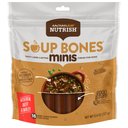 Rachael Ray Nutrish Soup Bones Minis with Real Beef & Barley Chews Dog Treats, 16 count