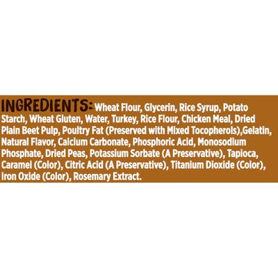 Show full view: Rachael Ray Nutrish Soup Bones Turkey & Rice Flavor + Beef & Barley Flavor Dog Treats slide 4 of 9