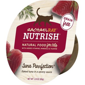 Rachael Ray Nutrish Tuna Purrfection Grain-Free Wet Cat Food, 2.8-oz, case of 12
