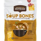 Rachael Ray Nutrish Turkey & Rice Flavor Soup Bones Dog Treats, 23.1-oz bag