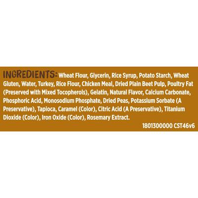 Show full view: Rachael Ray Nutrish Turkey & Rice Flavor Soup Bones Dog Treats, 23.1-oz bag slide 7 of 11