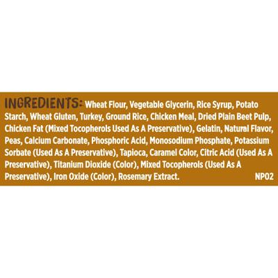 Show full view: Rachael Ray Nutrish Turkey & Rice Flavor Soup Bones Dog Treats, 23.1-oz bag slide 8 of 11