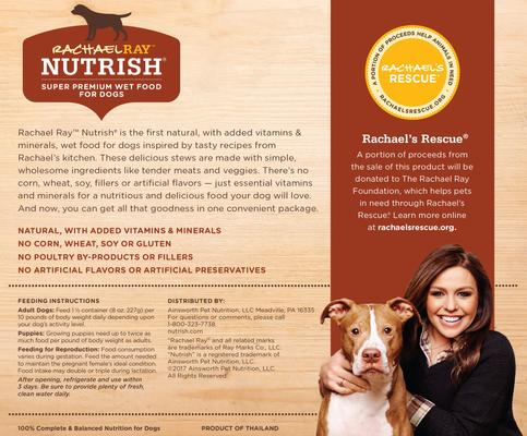 Show full view: Rachael Ray Nutrish Variety Pack + Hearty Recipes Variety Pack Wet Dog Food slide 3 of 10
