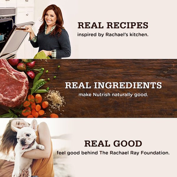 Show full view: Rachael Ray Nutrish Variety Pack Wet Dog Food, 8-oz tub, case of 6 slide 7 of 10