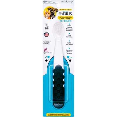 RADIUS RADIUS Lush & Plush Dog & Cat Toothbrush