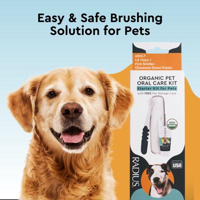 Show full view: RADIUS Organic Adult Dog Dental Solutions Kit  slide 6 of 11