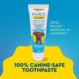 RADIUS USDA Organic Dog Toothpaste, 3-oz bottle