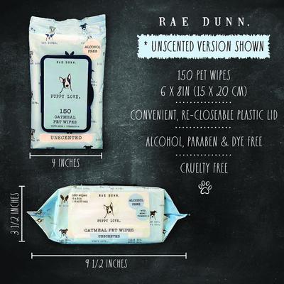 Show full view: Rae Dunn Get Wiped. Dog Wipes, 150 count, 2 pack slide 5 of 8