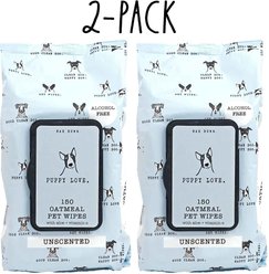 Rae Dunn Puppy Love. Dog Wipes, 150 count, 2 pack
