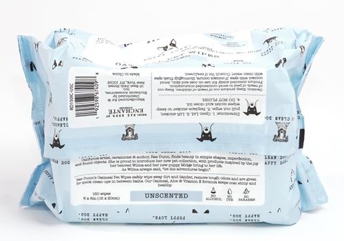 Show full view: Rae Dunn Puppy Love. Dog Wipes, 150 count, 2 pack slide 2 of 7
