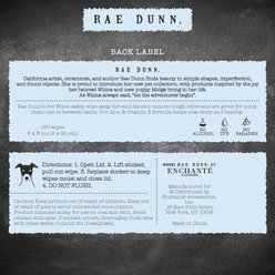 Rae Dunn WIPE. Aloe & Vitamin E Coconut Vanilla Scent Dog Wipes, 150 count, 2 pack slide 2 of 7