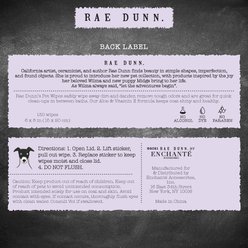 Rae Dunn WIPE. Aloe & Vitamin E Lavender Mint Scent Dog Wipes, 150 count, 2 pack slide 2 of 7
