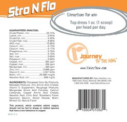 Ralco Show Stro N Flo Farm Animal Supplement, 5-lb bucket slide 2 of 2