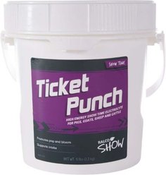 Ralco Show Ticket Punch Cattle Supplement, 5-lb pail