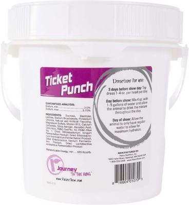 Show full view: Ralco Show Ticket Punch Cattle Supplement, 5-lb pail slide 2 of 3