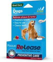 Ramard Plaque Re-Lease Dental Health Dog Supplement, 31 count