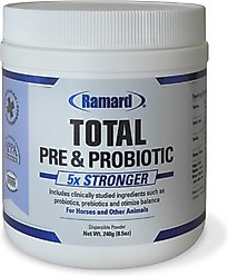 Ramard Total Pre & Probiotic Digestive Horse Supplement, 8.5-oz jar