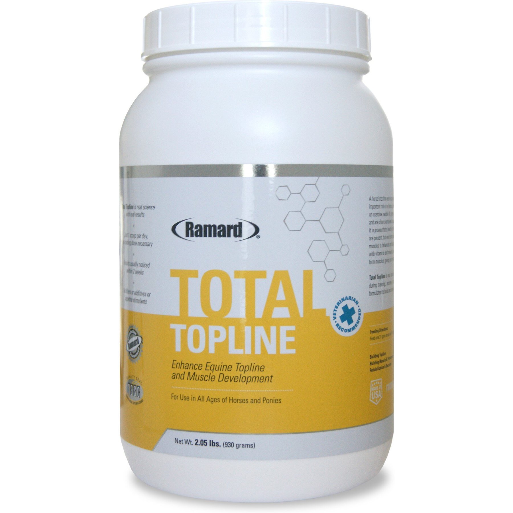 Ramard Total Topline Muscle Development Horse Supplement, 2.05-lb bag