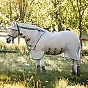 Rambo Flybuster Vamoose No Fly Zone Horse Fly Sheet, Oatmeal/Sage, 78-in