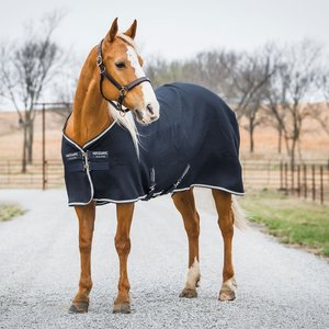 Horseware Ireland Rambo Techni Waffle Horse Cooler, Navy, 72-in