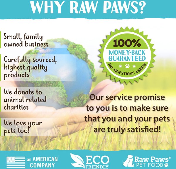 Show full view: Raw Paws 6-inch Beef Green Tripe Sticks Dehydrated Dog Treats, 10 count slide 7 of 8