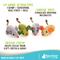 Show in main carousel: Raw Paws Catnip Filled Mouse Cat Toy with Silvervine, Gall Fruit, & Bell, 4 count slide 3 of 8