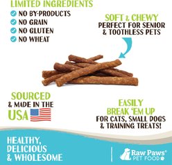 Raw Paws Chicken Grain-Free Jerky Sticks Dog & Cat Treats, 6-oz bag slide 2 of 6