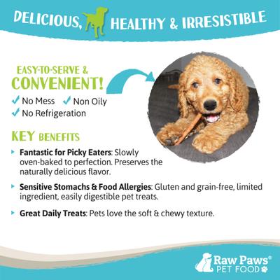 Show full view: Raw Paws Chicken Grain-Free Jerky Sticks Dog & Cat Treats, 6-oz bag slide 6 of 8