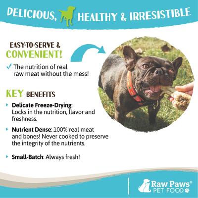 Show full view: Raw Paws Freeze-Dried Duck Neck Raw Dog Chew, 5-oz bag slide 5 of 7