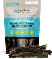 Raw Paws Green Lamb Tripe 6-in Sticks Dog Chews, 10 count