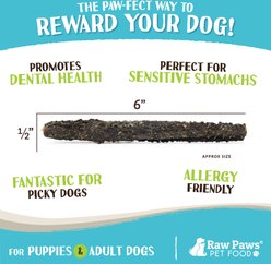Raw Paws Green Lamb Tripe 6-in Sticks Dog Chews, 10 count slide 2 of 7