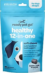 Ready Pet Go Healthy 12-in-One Dog Supplement, 90 Count