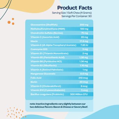 Show full view: Ready Pet Go Healthy 12-in-One Dog Supplement, 90 Count slide 4 of 11