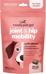 Ready Pet Go Joint & Hip Dog Supplement, 90 Count